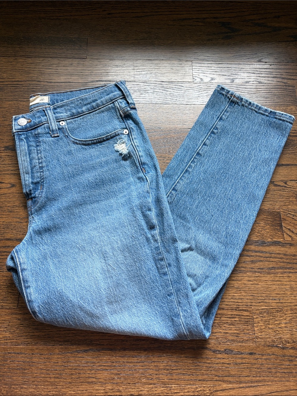 Madewell Mid-Rise Perfect Vintage Jean High-Rise Straight Jeans